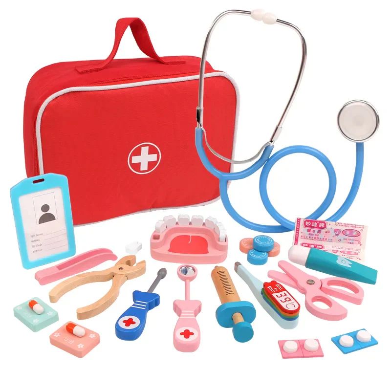Montessori Kids Doctor Kit – Educational Role Play Toy Set